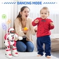 thumbnail image 7 of HopeRock Remote Control Intelligent Robot Toys For Kids, Gesture & Sensing Programmable RC Robot, Educational Toy, Birthday Gift for Boys Girls Age 3 4 5 6 7 8+ Year Old (Pink), 7 of 7