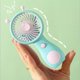 thumbnail image 5 of Mini ventilador de mano recargable por USB - Ventilador pequeño portátil con un buen flujo de aire para mujeres, niños, viajes, refrigeración de oficina e interior, 5 of 6