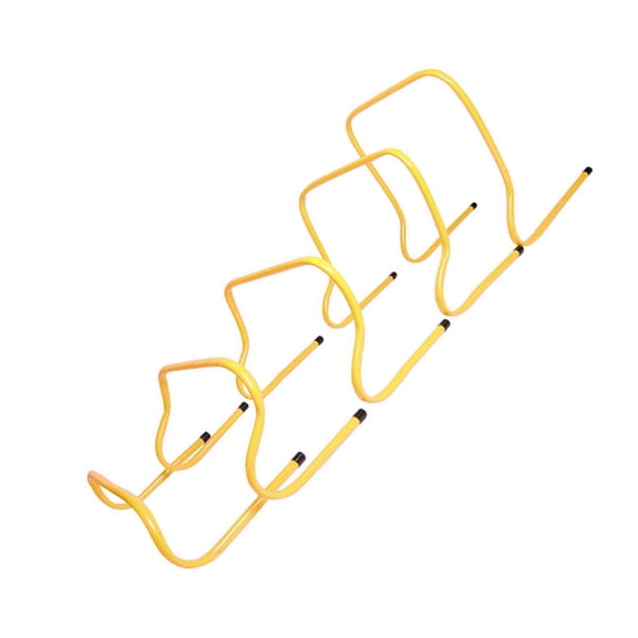 5Pcs Sports Practice Equipment Detachable Agility Training Hurdles for Soccer, Football Agility Speed Training Hurdles