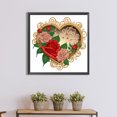 thumbnail image 4 of Pintura de diamante 5D DIY Kit de taladro en forma especial parcial Corazón Decoración del hogar JShteea El nuevo, 4 of 9