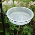 thumbnail image 6 of Outdoor Garden Hummingbird Water Dish Tray Replacement Plastic Birdbath Bowl For Wild Bird Feeding Station Drinker, 6 of 7