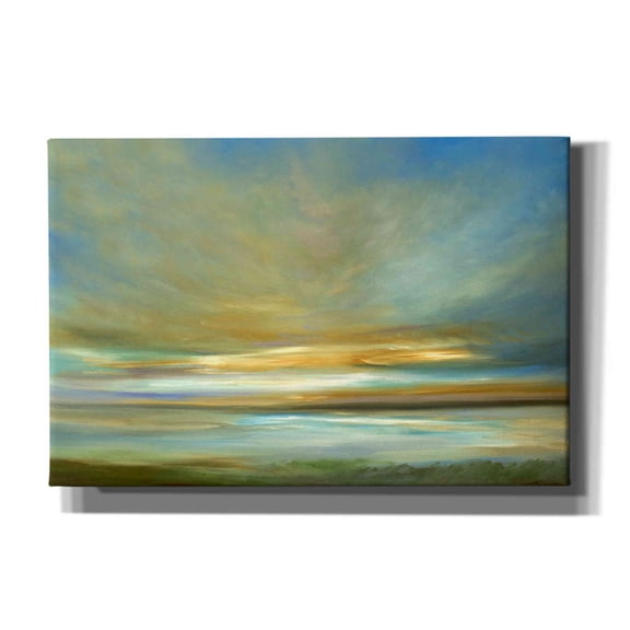Epic Graffiti 'Light on the Dunes' by Sheila Finch Giclee Canvas Wall Art, 18"x12" 60 x 40