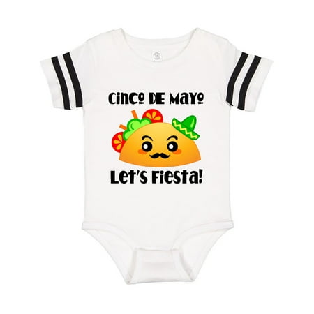 

Inktastic Cinco De Mayo Lets Fiesta Taco Gift Baby Boy or Baby Girl Bodysuit