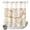 Beige, Cream, White, variant on No Hook Shower Curtain, Purple Monstera Shower Curtains for Bathroom with See Through Top Window, Palm Tree Leaf Boho Botanical Tropical Waterproof & Washable Bath Curtain Extra Long 72"x84"