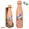 thumbnail image 3 of NatureVac Unicorn 17oz Insulated Water Bottle by Deluxebase – Leakproof Flask, Hot 12Hrs, Cold 24Hrs, 3 of 5