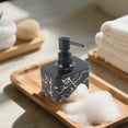 thumbnail image 4 of ToyKingdee Farmhouse Soap Dispenser Ceramic Liquid Soap Dispenser Marbling Counter Top Lotion Bottles with Hand Dish Pump Bottle, 4 of 6