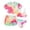 Hot Pink, variant on WRKEKC Girls Tankini Set 4 Piece Tie Dye High Waist Top and Skirt with Shorts Modest Beach 8-14 Years