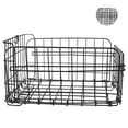 thumbnail image 3 of Sonducket Cesta para bicicleta, bolsa frontal desmontable plegable, antióxido, duradera, cesta colgante trasera para bicicleta, bicicleta para Ciclismo, 3 of 6