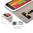 thumbnail image 3 of Cadorabo Case for Motorola MOTO G2 Cover Book Wallet Screen Protection PU Leather Flip Magnetic Etui, 3 of 7