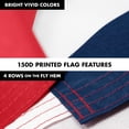 thumbnail image 5 of G128 Combo Pack: 6 Feet Tangle Free Spinning Flagpole (Black) Sale Flag 3x5 ft Printed 150D Brass Grommets (Flag Included) Aluminum Flag Pole, 5 of 9