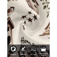 thumbnail image 7 of Sweet Home Cloth Napkins Set of 8 Reusable Dinner Napkins, Western Stars Bird Houses Farmhouse Retro Cocktail Napkin Washable Table Napkins for Wedding/Holiday Party/Baby Shower 20"x20", 7 of 7