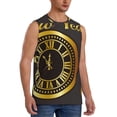 thumbnail image 2 of Fotbe 2025 New Year Men's Camiseta sin Mangas Estampada para Hombres, Playera Casual para Gimnasio, Entrenamiento, Playa-Small, 2 of 7
