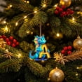 thumbnail image 2 of AOMXGD A-Z 26 Letter Acrylic Christmas Ornament, 2D Flat Custom Letter Hanging Pendant For Christmas Tree, Wreath, Indoor Holiday Decor & Gift Tags, 2 of 7