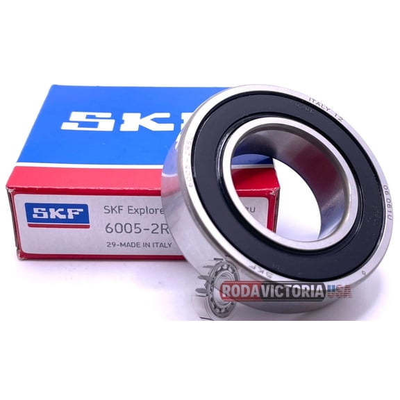 SKF 6005 2RSL DEEP GROOVE BALL BEARING, NON CONTACT SEAL 25x47x12 mm