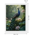 thumbnail image 2 of Diamond Art Kit for Adults, Peacock Serenity In Blooming Garden Diamond Painting for Adults Beginners, 5D DIY Diamond Art Painting Kits, Colorful Diamond Painting Craft for Home Decor 12x16, 2 of 7