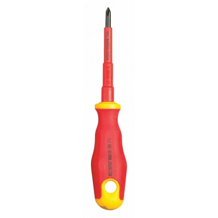UPC: 0811490010444 | Jonard Tools Insulatd Screwdriver Phillips #1×3  Rnd INS-180