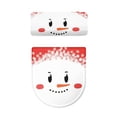 thumbnail image 5 of HELLHERO Toilet Covers Set Snowman 2 Piece Set Elastic Edge for Bathroom Home Comfort Universal Toilet Lid Covers Set, 5 of 8