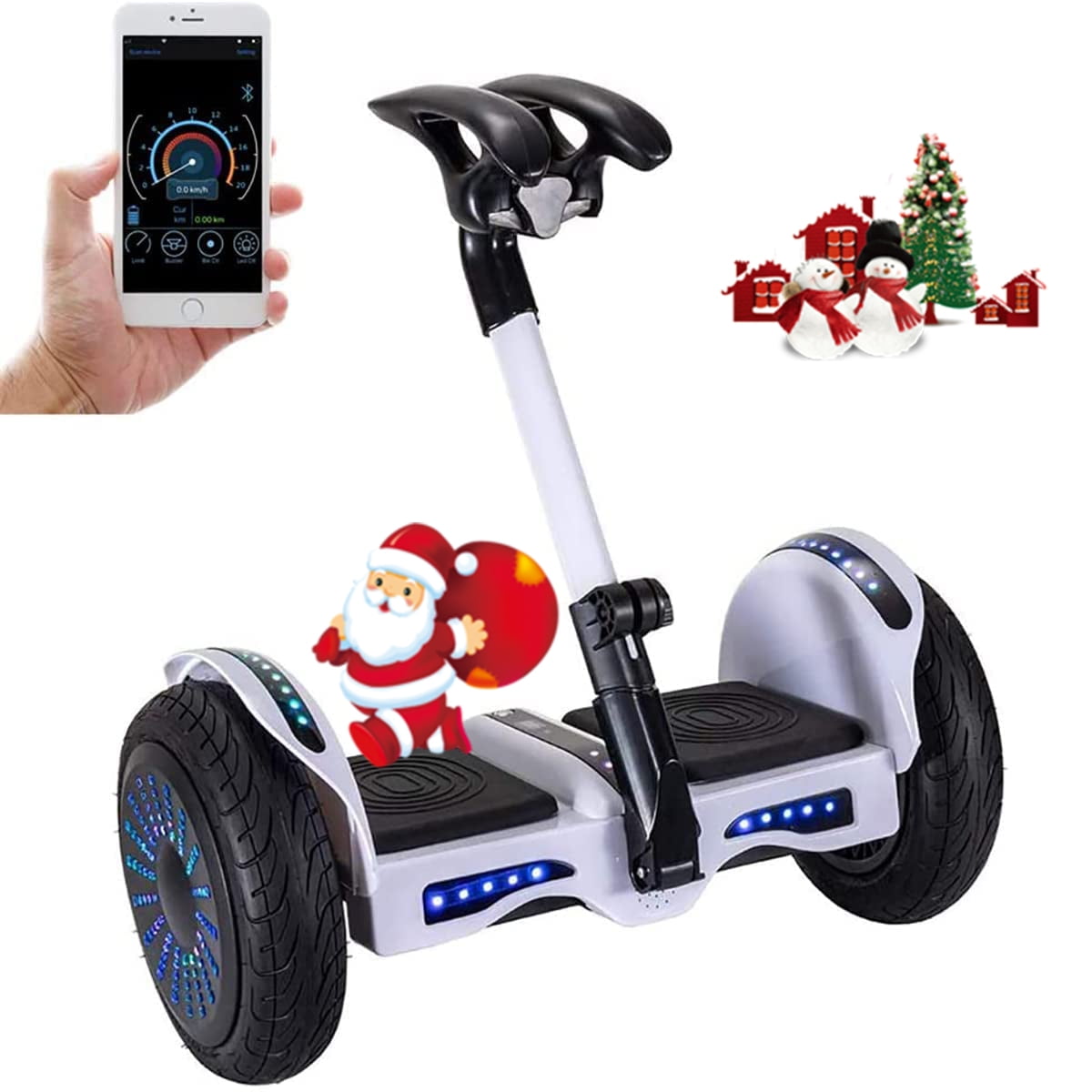 Hover Board 10"Self-Balancing Electric Scooter Samsung-Akku with Bluetooth App 