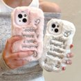 thumbnail image 3 of Suitable For Iphone16Promax Plush Mobile Phone Case With Bow Apple 15 Cartoon,iPhone 16 Pro Max, 3 of 3