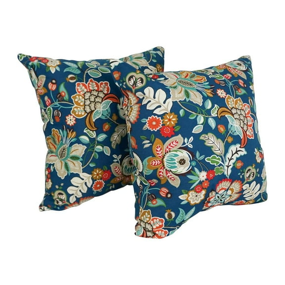 Outdoor Patterned Spun Polyester 25-inch Jumbo Throw Pillows (Set of 2) 9913-S2-REO-64