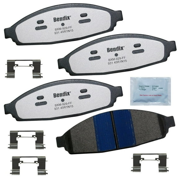 Bendix Brakes Disc Brake Pad Set Fits select: 2003-2011 MERCURY GRAND MARQUIS, 2003-2011 LINCOLN TOWN CAR