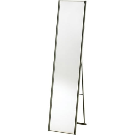 Adesso Alice Floor Mirror Champagne Steel Com Adesso Alice Floor Mirror Champagne Steel