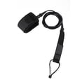 thumbnail image 5 of Toystoory Correa de surf Paddle Cable Elástico en Stand-UP Paddle Tobilleras Alambre Tabla de surf Suministros de surf Cuerda de pierna de alta Negro 2piezas Toystoory CBP499352, 5 of 5