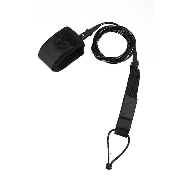 Eigraketly Correa para surf, diseño plegable, Cable de remo, equipo de agua, accesorios para exteriores, alambre para tobillos, flexibilidad, cuerda para Deportes acuáticos Negro Eigraketly OD027283-01