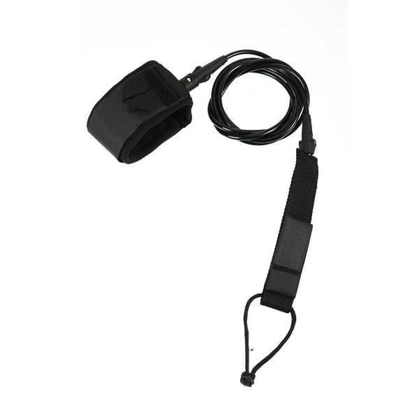 Eigraketly Correa para surf, diseño plegable, Cable de remo, equipo de agua, accesorios para exteriores, alambre para tobillos, flexibilidad, cuerda para Deportes acuáticos Negro Eigraketly OD027283-01