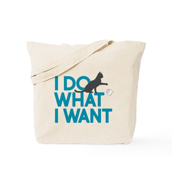CafePress - I Do What I Want Tote Bag - Unisex Canvas Tote Bag, Beige, 1-Piece