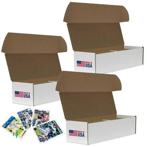 Premium Cardboard Storage Boxes For Trading Card | Card Box TCG, Trading Card Storage Box, TCG Card Storage Box, MTG Card Box, Sports Card Storage Box, Card Organizer Box, Trading Card Boxes.