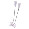 thumbnail image 1 of leyfeng Bombilla Flexible cuello de cisne alambre de aluminio cuello Clip-On Cable soporte de lámpara de escritorio Cable Base de luz para, 1 of 6
