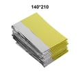 thumbnail image 4 of Advancent Manta portátil ligera a prueba de viento bloqueador solar alfombra hidratante suave cómodo transpirable urgencia Soogan plegable Escalada Oro plata 140*210, 4 of 6