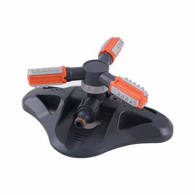 Arroseur Rotatif Automatique Pour Pelouse / Jardin - Portée 68 M, Réglable, En ABS/PP, Pour Irrigation Grande Surface - 2