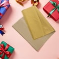 thumbnail image 4 of ETHZZLE 50Pcs Large Golden Tissue Paper for Present Wrapping and DIY Decorative Floral Crafts, 4 of 8