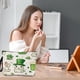 thumbnail image 5 of Bolsa de cosméticos con forma de conejito de Pascua para el Día de San Patricio, neceser portátil de moda para mujer, neceser multifuncional para guardar pintalabios., 5 of 6