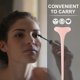 thumbnail image 4 of unbranded Herramienta Rosa Para Maquillaje De Ojos Con Para Delineado Y, 4 of 7