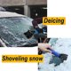 thumbnail image 3 of Raspador de hielo para coche, pala para nieve, parabrisas, descongelador automático, herramienta de limpieza para quitar nieve en invierno (negro), 3 of 5
