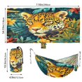 thumbnail image 3 of Hammock Camping Hammock Nylon Portable Hammock Travel Camping Hammock Jungle Cartoon Cougar, 3 of 8