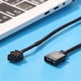 thumbnail image 1 of Cable adaptador RGB de placa base para tira de luz LED de PC Cable SM (3P macho), 1 of 4