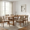 thumbnail image 4 of Simpli Home Whitley 72 inch Wide Solid Mango Wood Dining Table, Medium Brown, 4 of 9