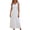 White, variant on Summer Dresses for Women Sleeveless Scoop Neck A Line Flowy Maxi Dress Casual Tank Dress Beach Vacation Dresses
