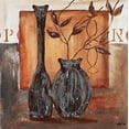 thumbnail image 2 of Elki,O 12x12 White Modern Wood Framed Museum Art Print Titled - Browny Deco II, 2 of 4