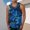 Blue b, variant on Men's Sleeveless Muscle Shirt, Quick-Dry Polynesian Tribal Print Crew Neck Moisture-Wicking Gym wear Tank Tops for Sport Pink
