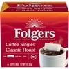 Folgers Coffee Singles Classic Roast Coffee Bags, 19 Count