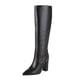 thumbnail image 2 of Botas de moda de talla grande para mujer, zapatos de tacón alto de tubo largo de otoño, botas puntiagudas, botas de caballero Wmkox8yii  hfjk841, 2 of 9