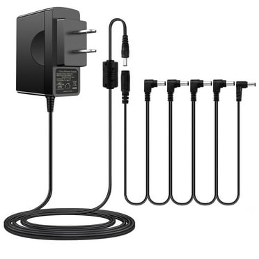 Pedal Power Supply Adapter DPA-1, Donner 9V DC 1A Tip Negative 5