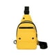 thumbnail image 4 of Bolsas de gimnasio expandibles, bolsas de viaje, gran capacidad, deportes y viajes de fin de semana, bolsa de pecho ligera al aire libre - Amarillo, 4 of 4