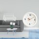 thumbnail image 2 of Reloj de pared redondo silencioso contemporáneo con números para el hogar, la oficina o . Reloj colgante decorativo moderno de diseñ, 2 of 8