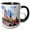 Black/White, variant on 3drose, Krems Along the Danube River, Wachau, Austria - Eu03 Mgl0045 - Miva Stock, 11oz Mug
